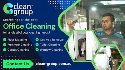 How does Clean Group ensure the safety of office cleaning?