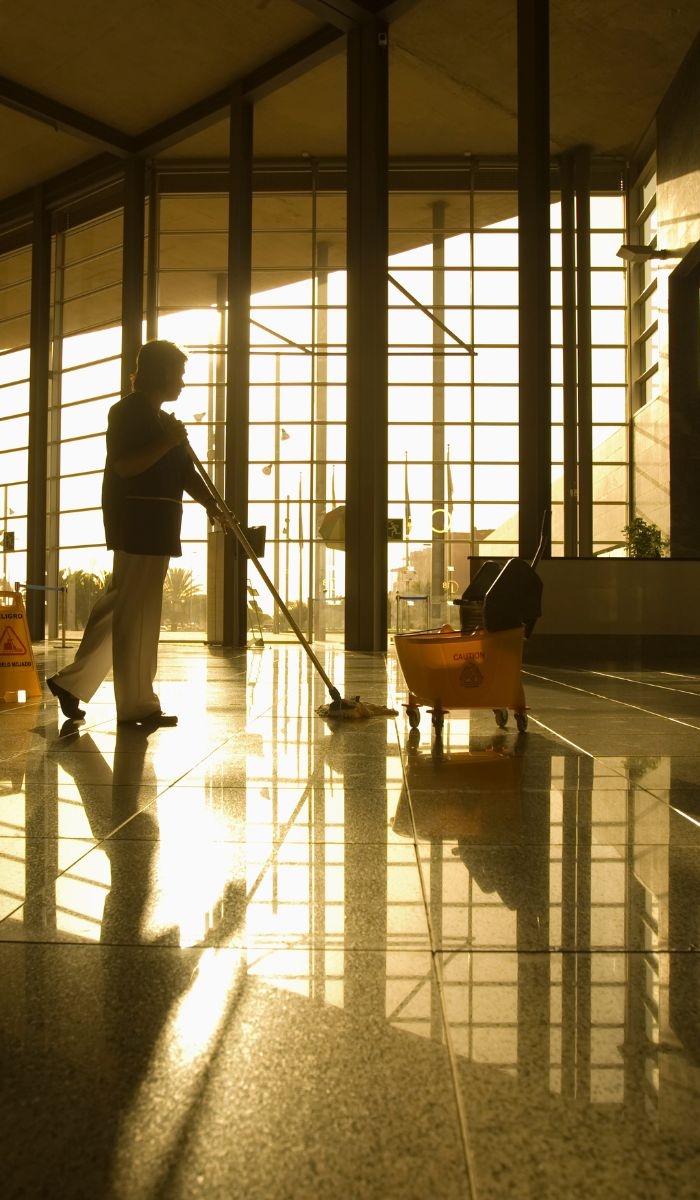 What are the consequences of not regularly cleaning office spaces?