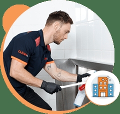 Why is regular cleaning important for commercial kitchens?