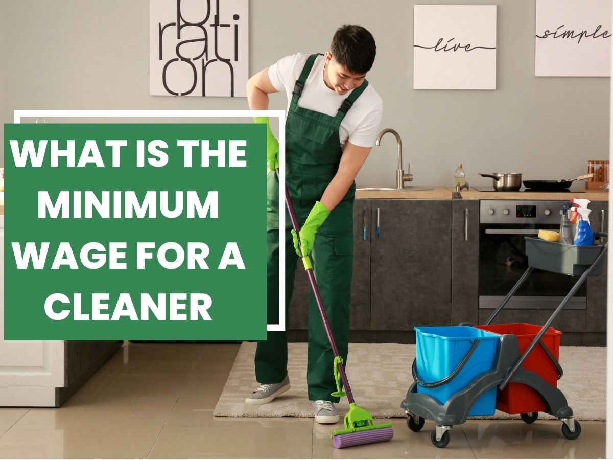 What is the minimum wage for a cleaner in Australia?