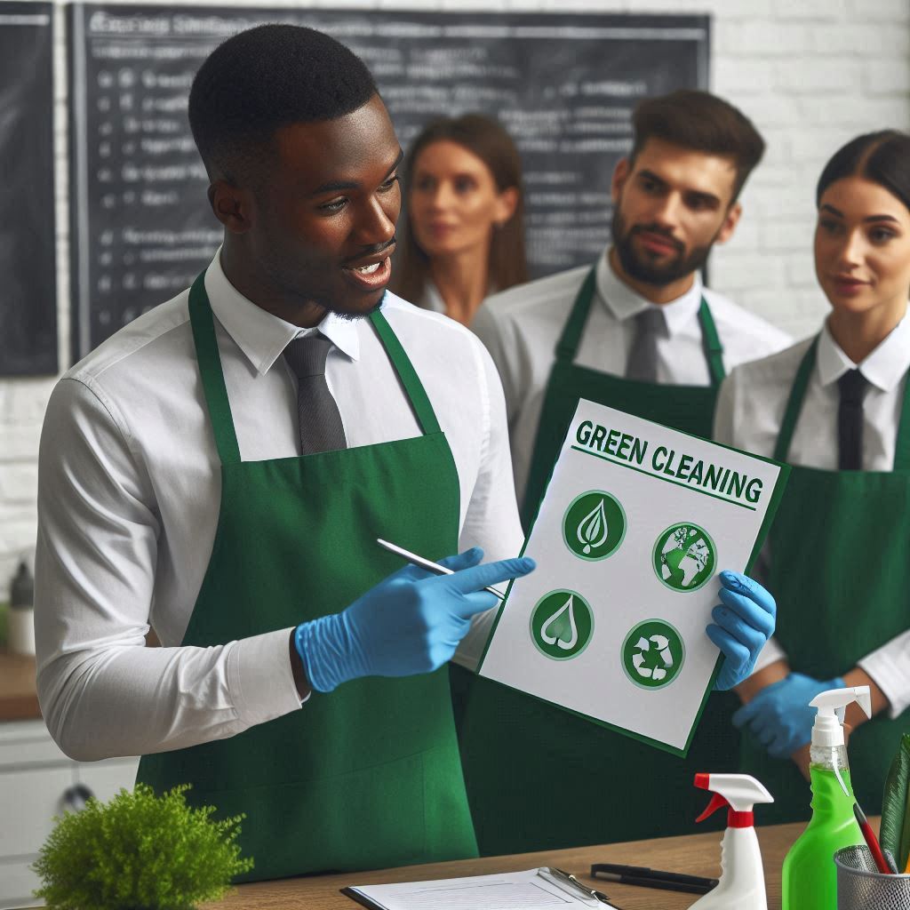 Educating staff on the benefits of green cleaning