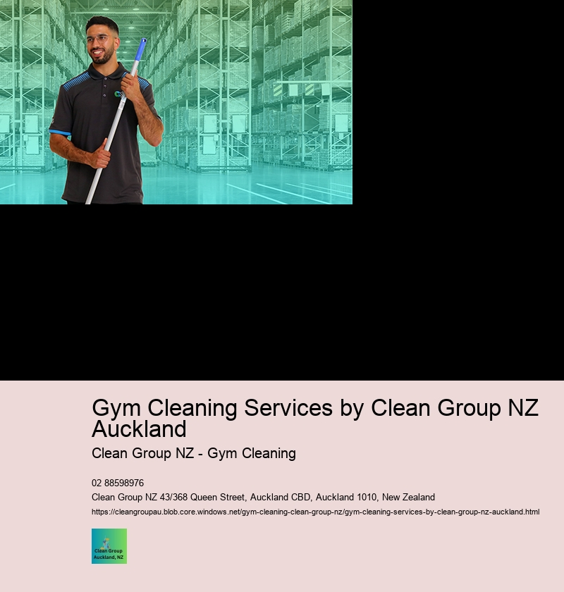 Can you provide examples of success stories or testimonials from gyms in Auckland that have benefited from Clean Group NZ's cleaning services?