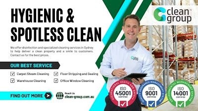 How does Clean Group support local businesses in Sydney?