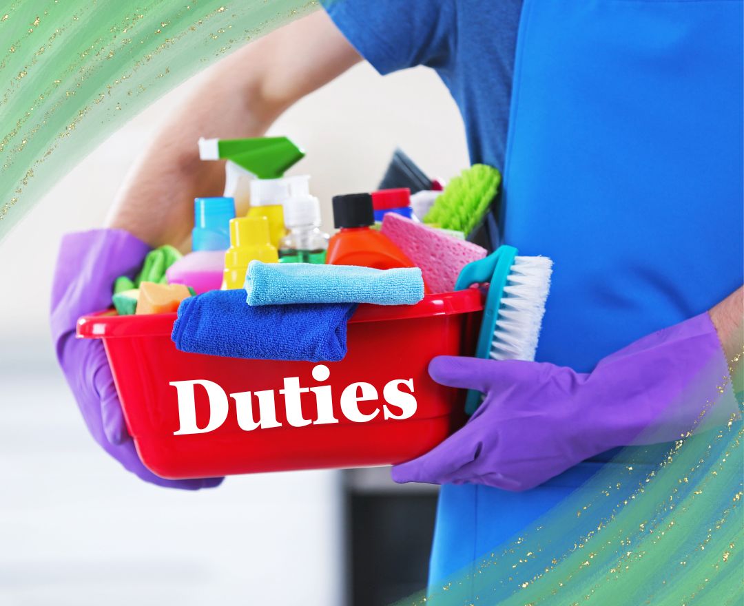 What are The Duties of a Cleaning Team Member
