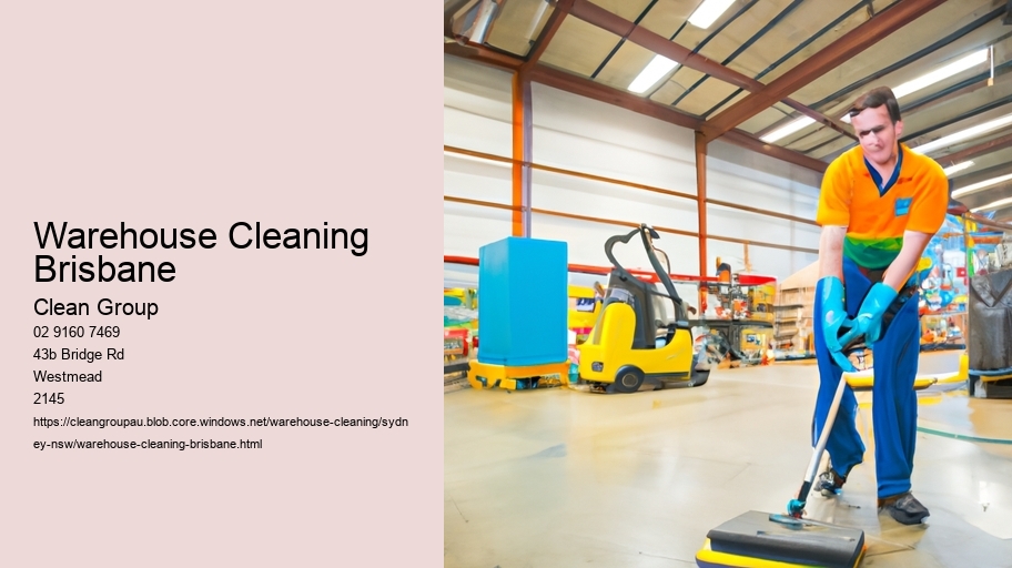 Warehouse Cleaning Brisbane