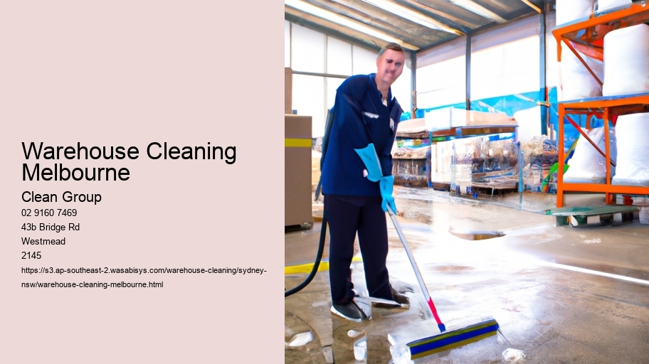 Warehouse Cleaning Melbourne